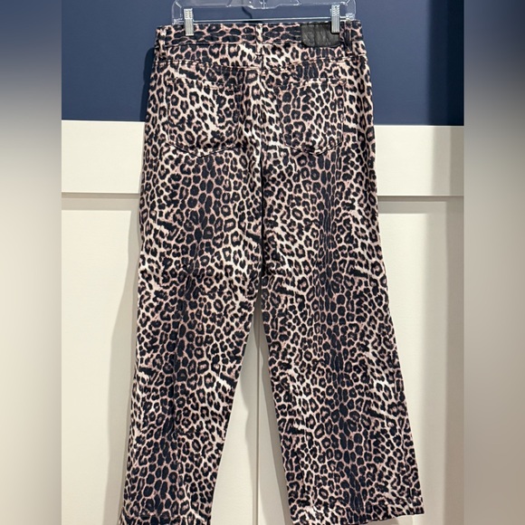 PacSun Casey Leopard Print Wide Leg Jeans Size 28 Like New!!! - Picture 11 of 11